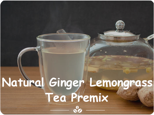 Natural Ginger Lemongrass Tea Premix